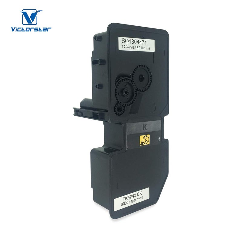 VICTORSTAR @ Compatible Toner Cartridge TK5242 TK-5242 for Kyocera ECOSYS P5026cdn / P5026cdw / M5526cdn / M5526cdw Laser Printers (4 Colors) - Image 2